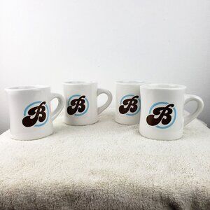 iti China Diner Ware "B" Mugs